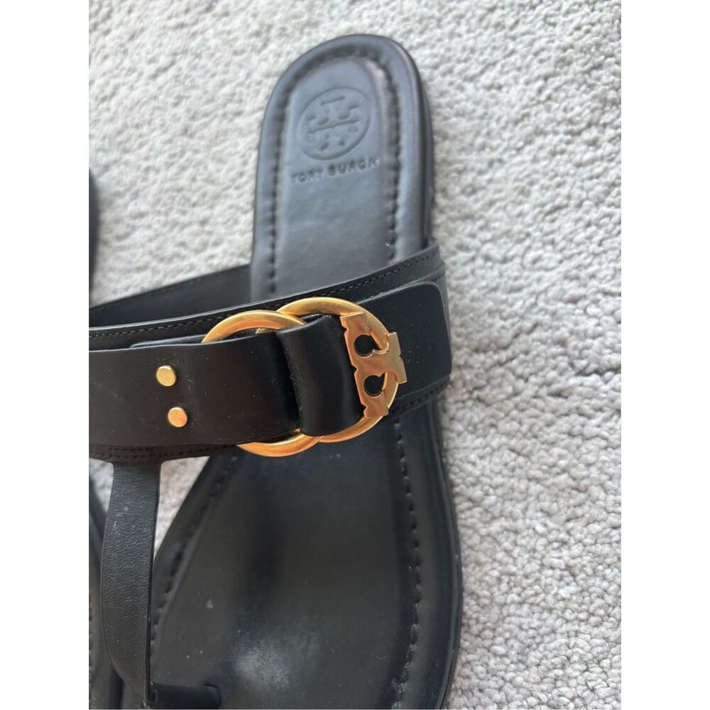 EUC Tory Burch Marsden Flat Sandal, 7.5, $225 - Picture 3 of 7